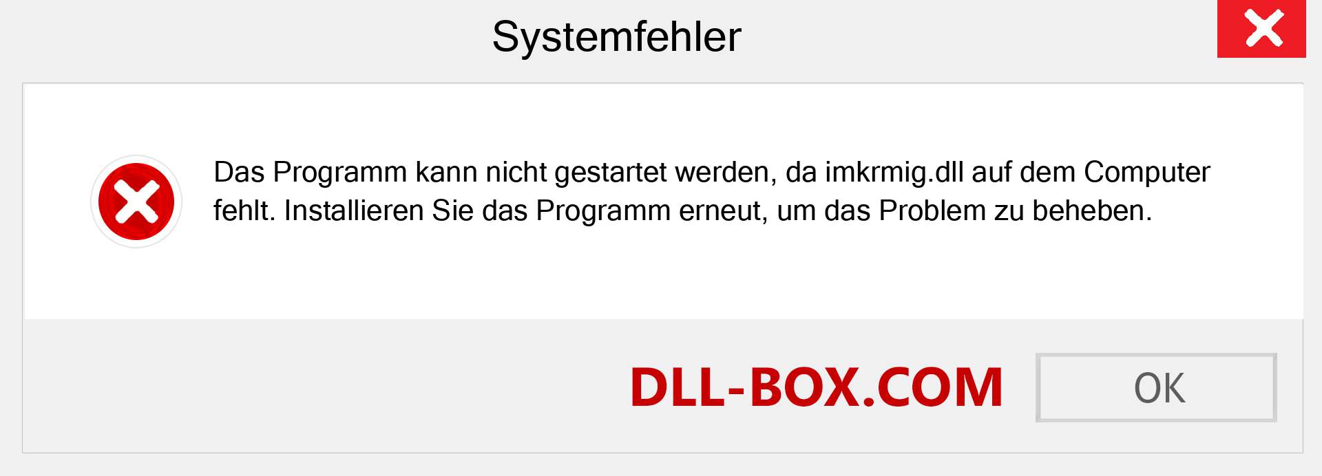 imkrmig.dll-Datei fehlt?. Download für Windows 7, 8, 10 - Fix imkrmig dll Missing Error unter Windows, Fotos, Bildern